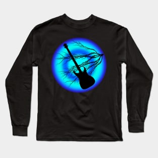 Electric Lightning Guitar Long Sleeve T-Shirt